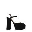 Stuart Weitzman Black Leather Platforms Stuart Weitzman