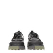 Off-White Black Leather Slip-On Loafers Off-White