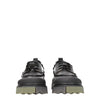 Off-White Black Leather Slip-On Loafers Off-White