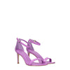 Stuart Weitzman Purple Leather Stiletto Heels Sandals Stuart Weitzman