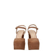 Stuart Weitzman Beige Leather Platforms Stuart Weitzman