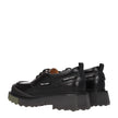 Off-White Black Leather Slip-On Loafers Off-White