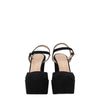 Stuart Weitzman Black Leather Platforms Stuart Weitzman