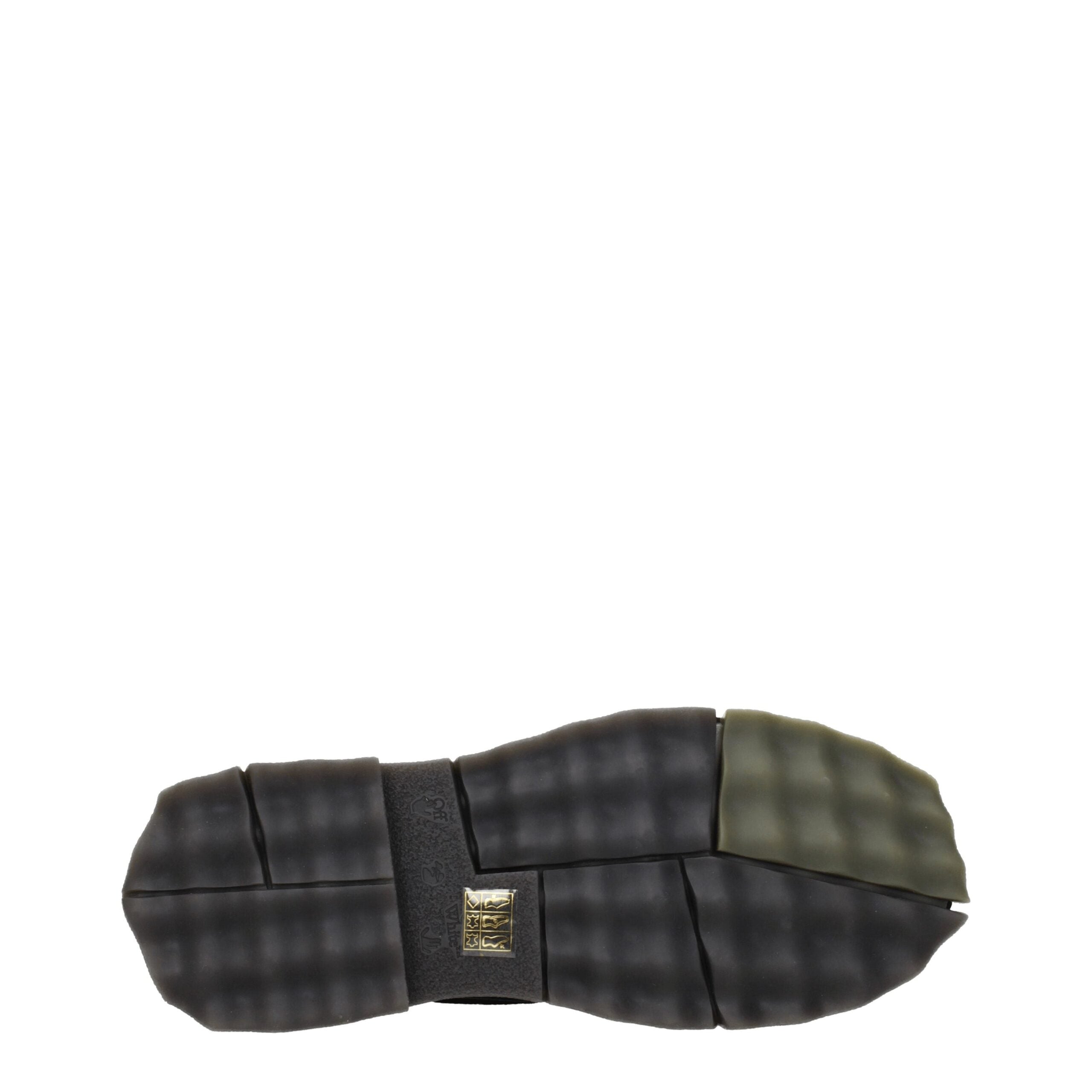 Off-White Black Leather Slip-On Loafers Off-White