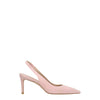 Stuart Weitzman Pink Leather Mid Heel Pumps Stuart Weitzman