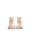 Stuart Weitzman Pink Leather Stiletto Heels Sandals Stuart Weitzman