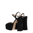 Stuart Weitzman Black Leather Platforms Stuart Weitzman