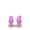 Stuart Weitzman Purple Leather Stiletto Heels Sandals Stuart Weitzman