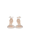 Stuart Weitzman White Leather Stiletto Heels Sandals Stuart Weitzman