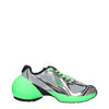 Givenchy Gray Fabric Athletic Sneakers Givenchy