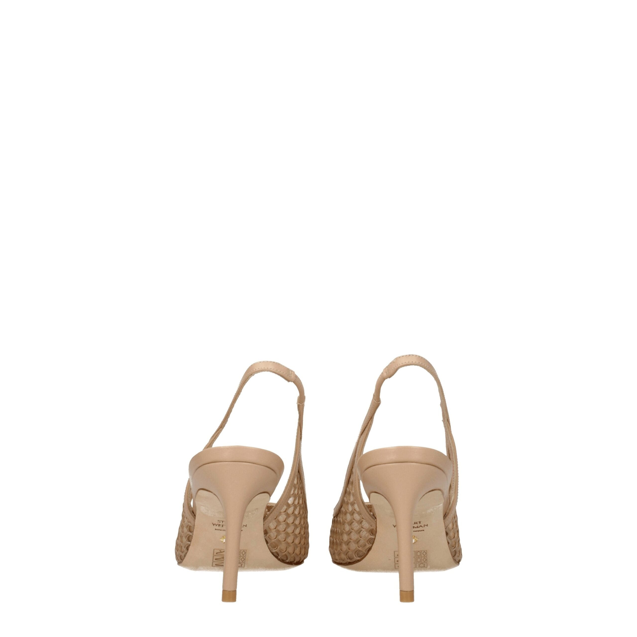 Stuart Weitzman Beige Leather High Heel Pumps Stuart Weitzman