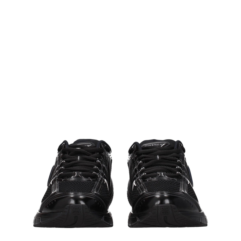 Givenchy Black Fabric Athletic Sneakers
