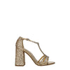 Miu Miu Gold Plastic Platforms Miu Miu