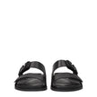 Valentino Garavani Black Leather Slippers Sandals Valentino Garavani