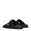 Valentino Garavani Black Leather Slippers Sandals Valentino Garavani