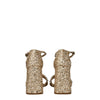 Miu Miu Gold Plastic Platforms Miu Miu