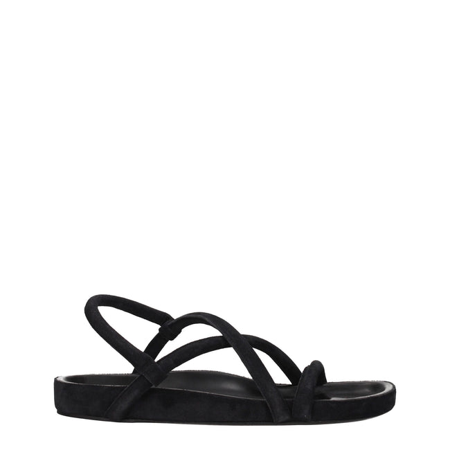 Isabel Marant Black Leather Sandals Isabel Marant
