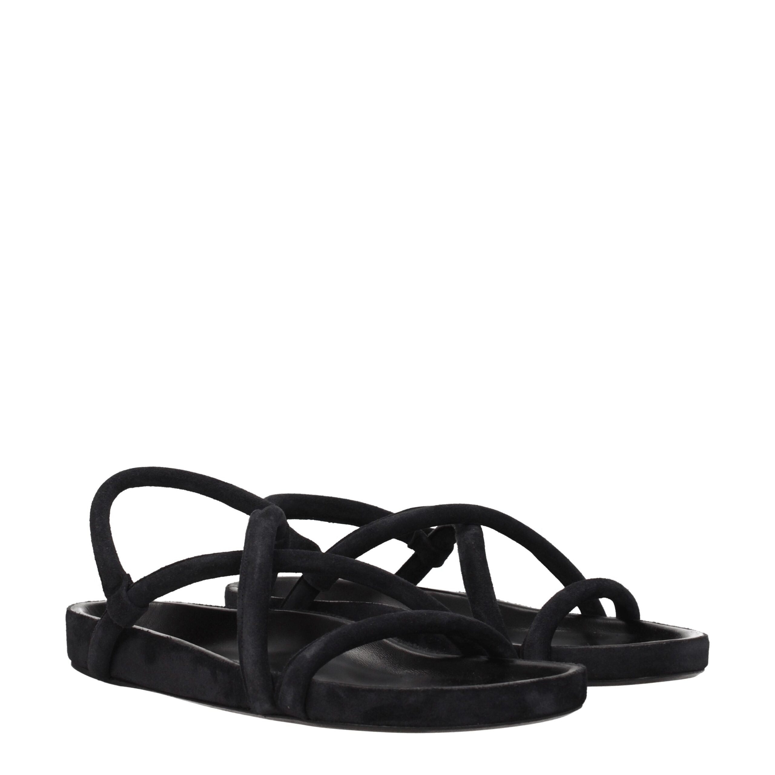 Isabel Marant Black Leather Sandals Isabel Marant