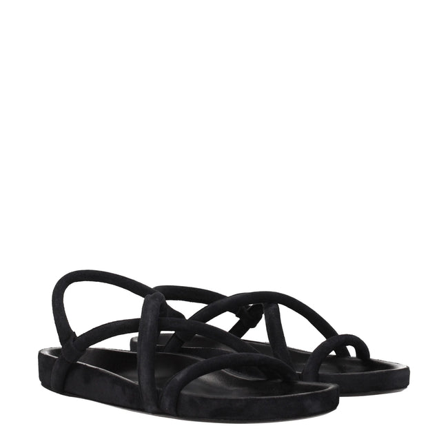 Isabel Marant Black Leather Sandals Isabel Marant