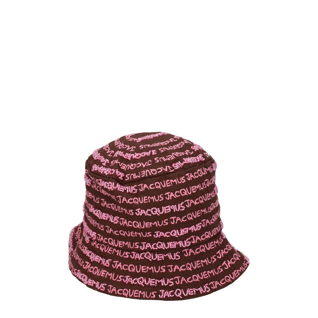 Jacquemus Brown Cotton Bucket Hats Jacquemus