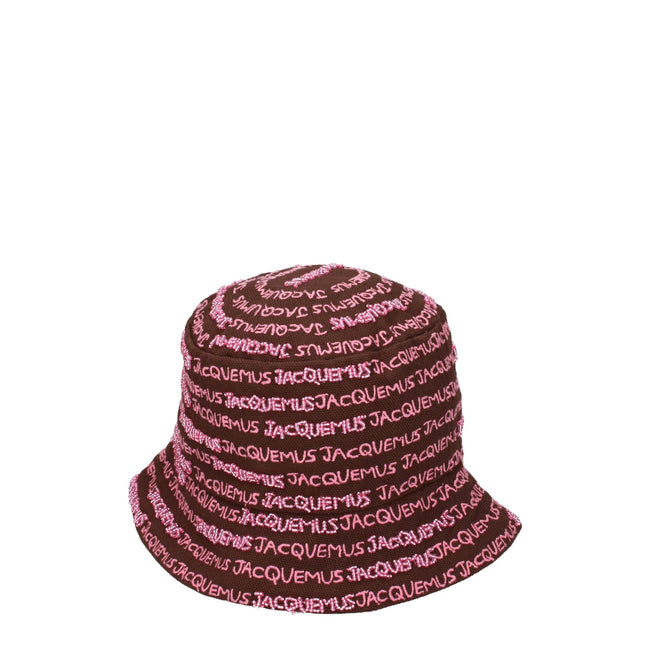 Jacquemus Brown Cotton Bucket Hats Jacquemus