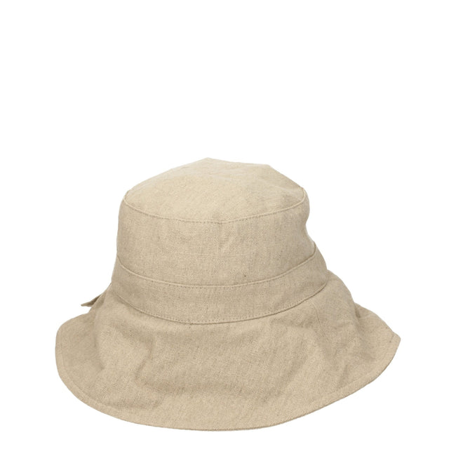 Jacquemus Beige Linen Bucket Hats Jacquemus