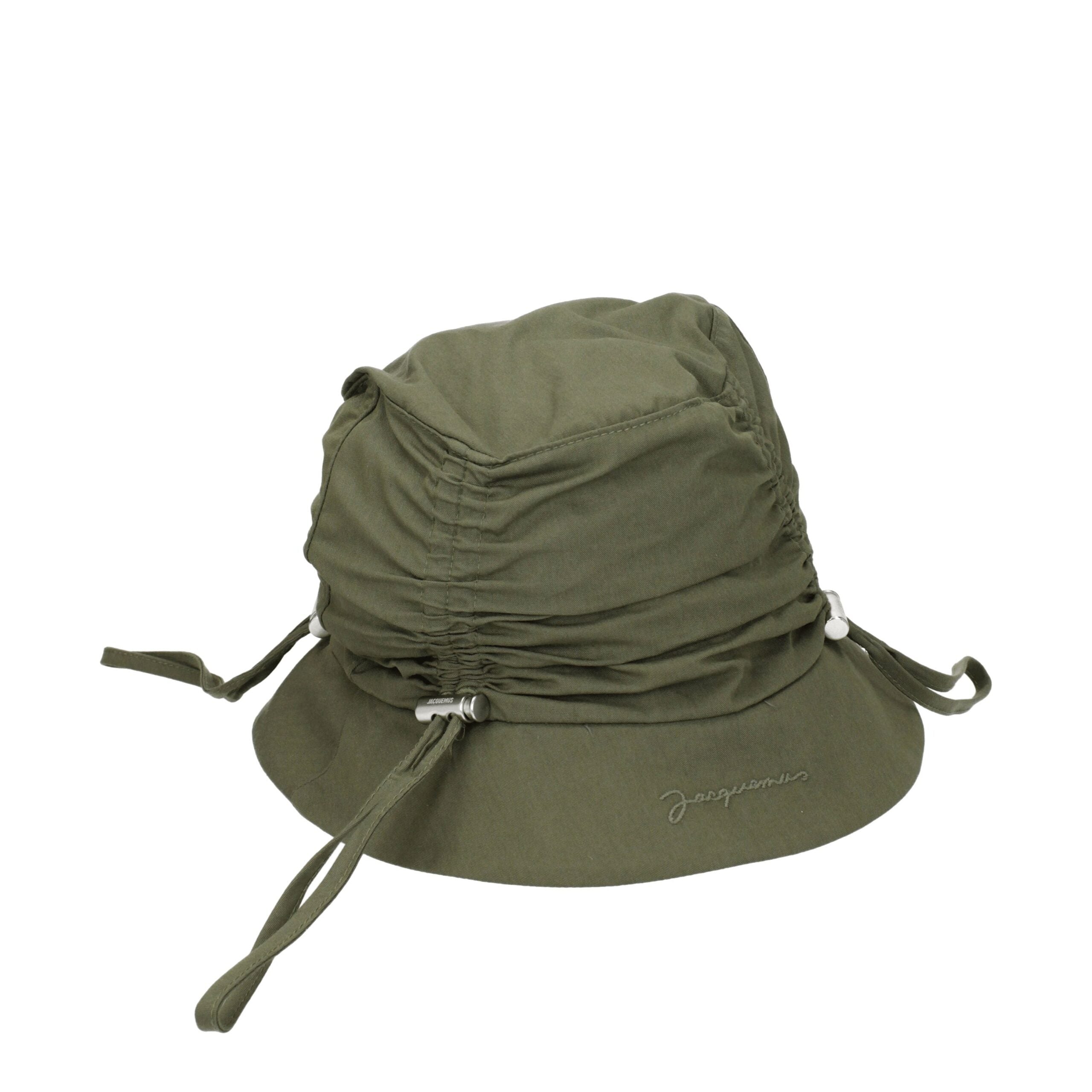 Jacquemus Green Cotton Bucket Hats Jacquemus