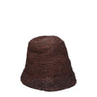 Jacquemus Brown Raffia Bucket Hats Jacquemus