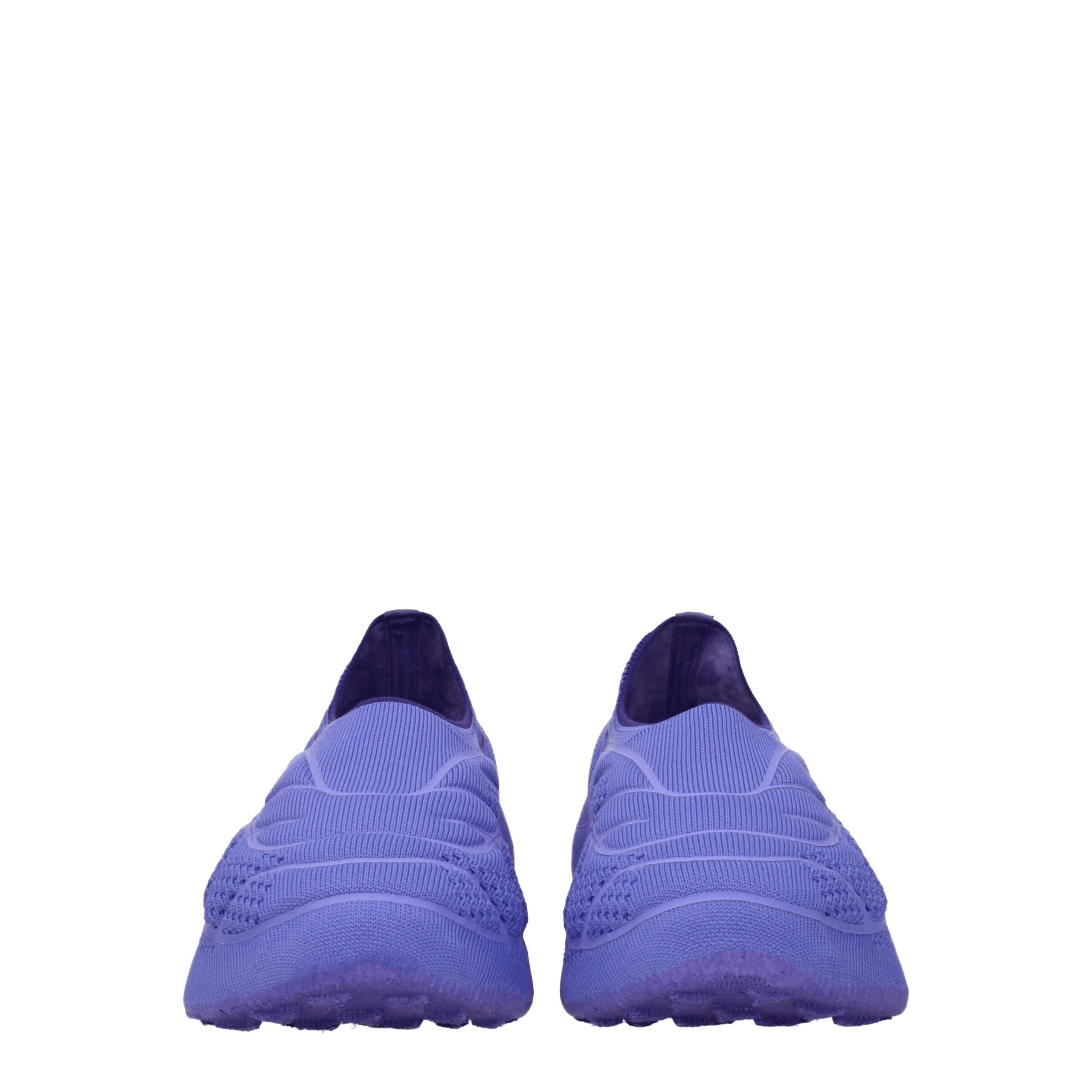 Givenchy Purple Fabric Slip-On Loafers Givenchy
