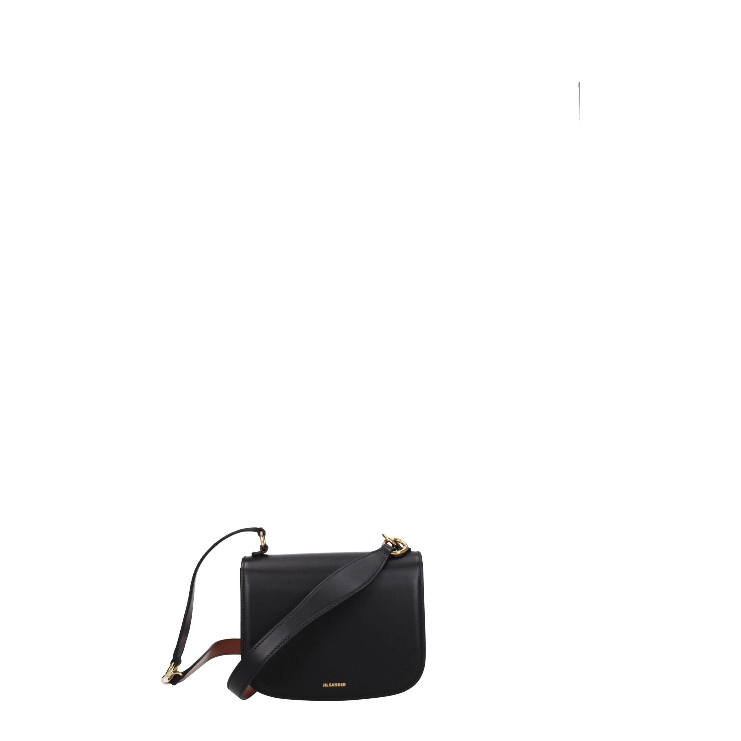 Jil Sander Black Leather Handbags Jil Sander
