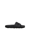 Off-White Black Leather Slippers Sandals Off-White