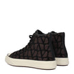 Valentino Garavani Brown Fabric High Tops Valentino Garavani