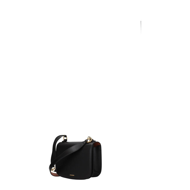 Jil Sander Black Leather Handbags Jil Sander