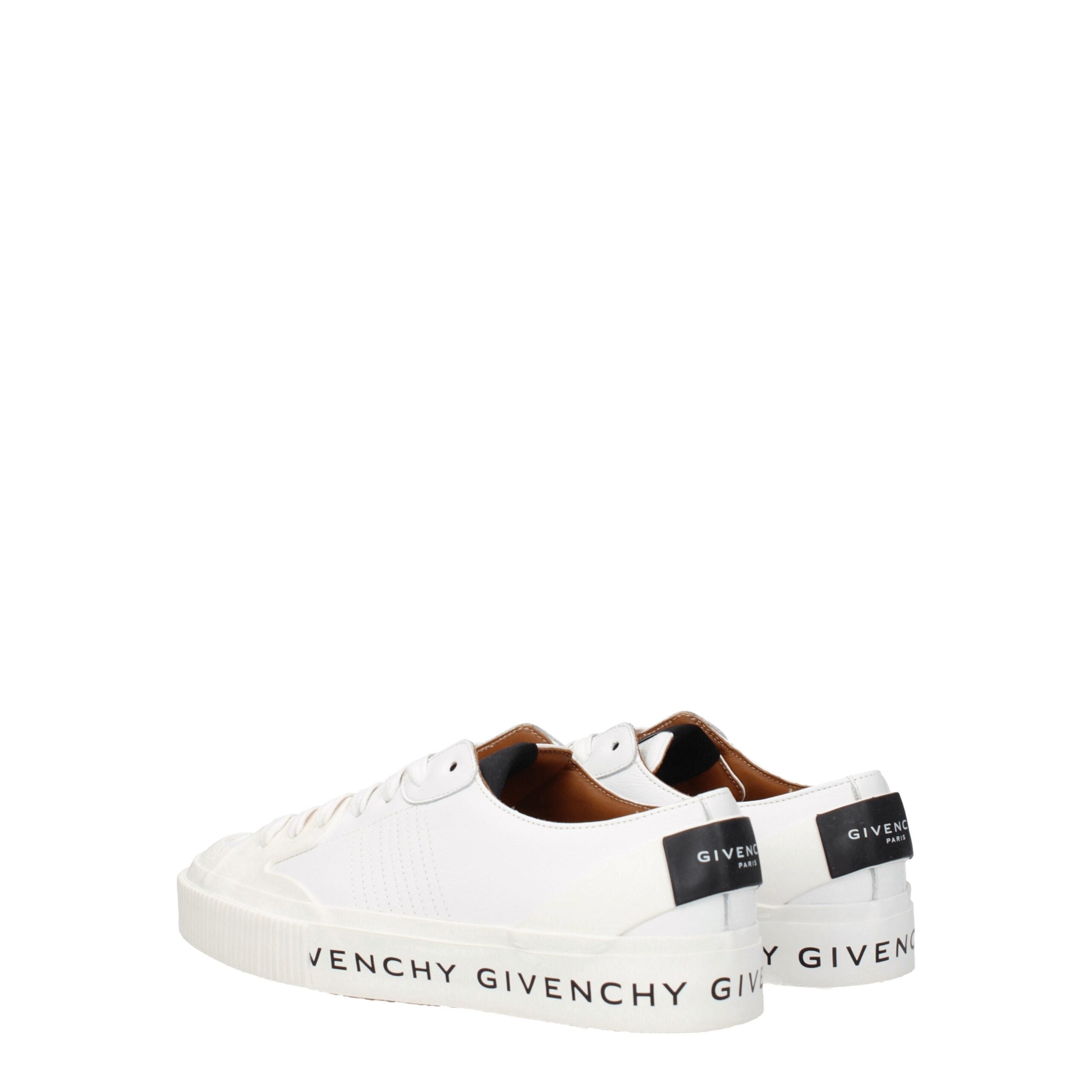Givenchy White Leather Low Tops Givenchy