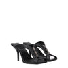 Givenchy Black Leather Stiletto Heels Sandals Givenchy