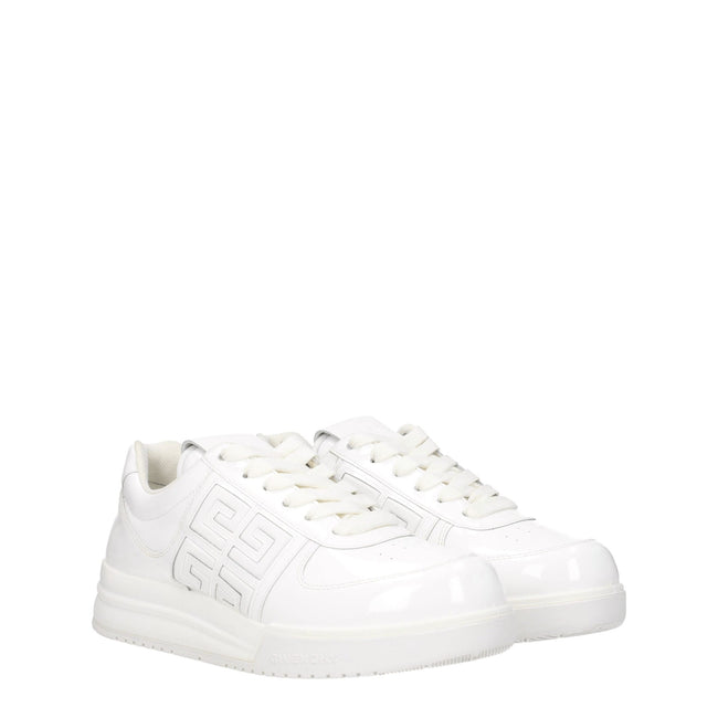 Givenchy White Leather Low Tops Givenchy