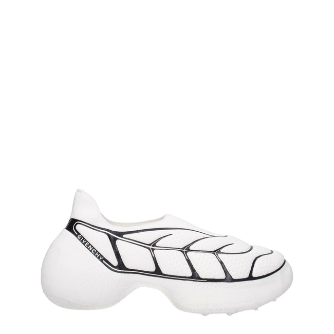 Givenchy White Fabric Low Tops Givenchy