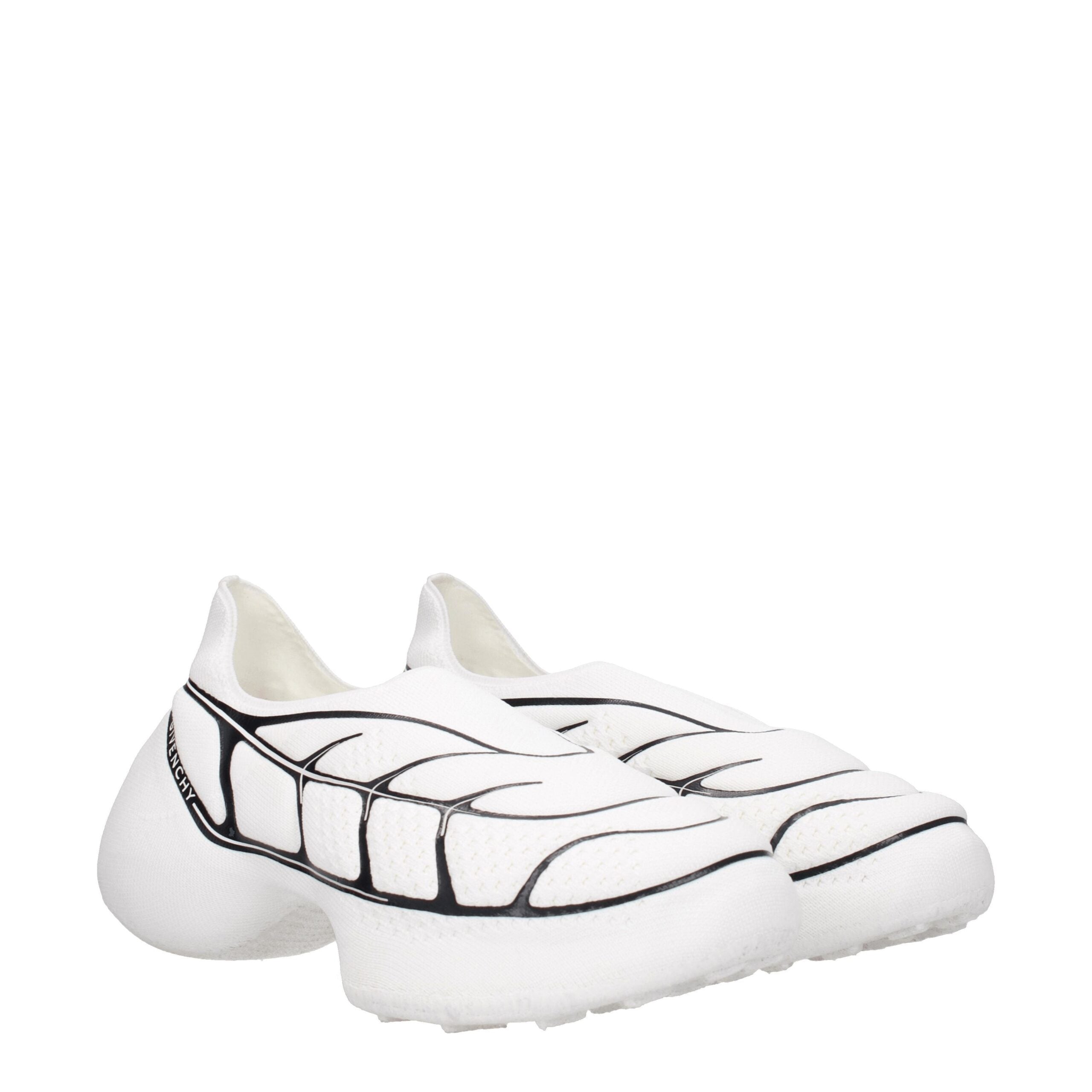 Givenchy White Fabric Low Tops Givenchy