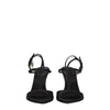 Givenchy Black Satin Stiletto Heels Sandals Givenchy