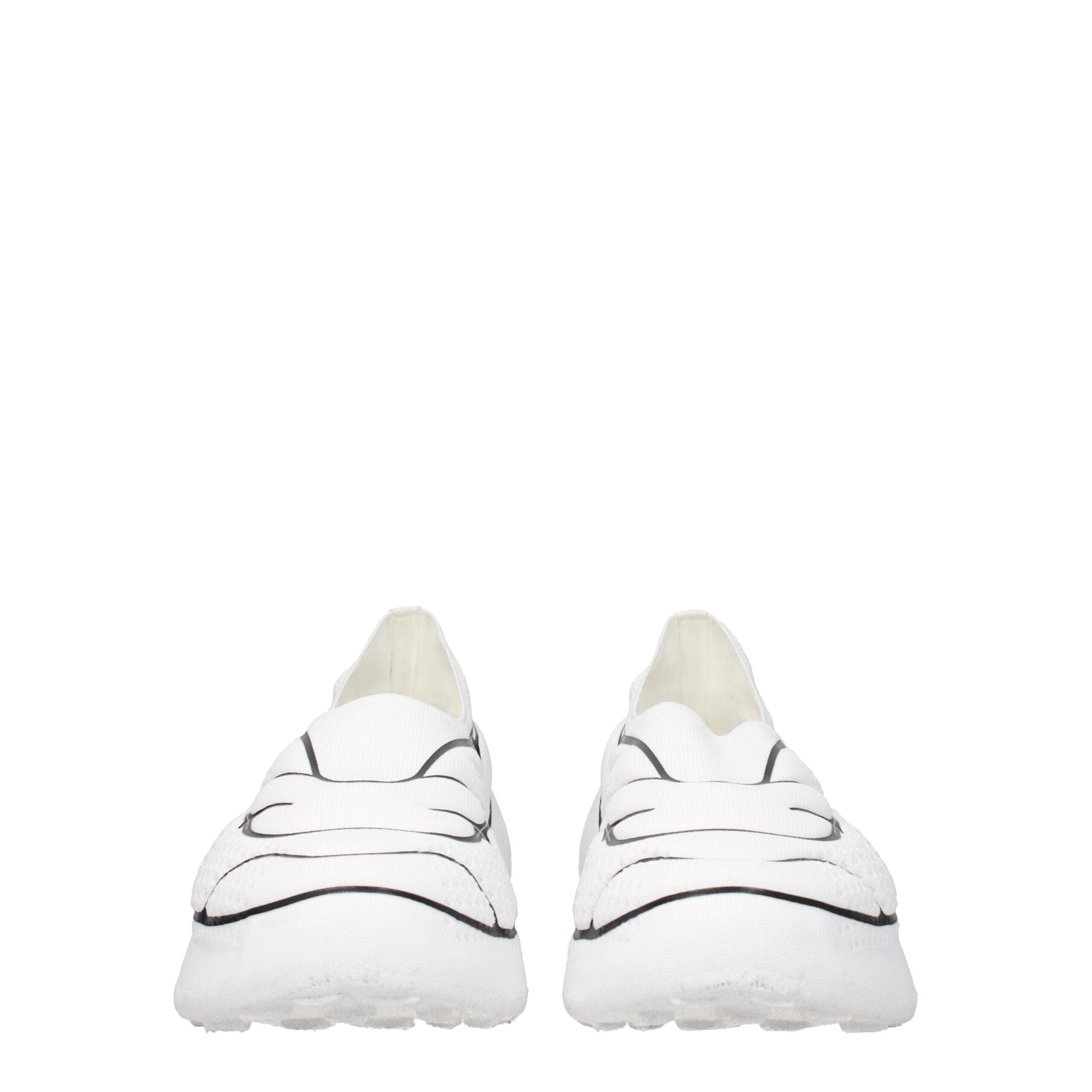 Givenchy White Fabric Low Tops Givenchy