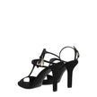 Givenchy Black Satin Stiletto Heels Sandals Givenchy