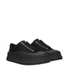 Jil Sander Black Fabric Chunky Sneakers Jil Sander