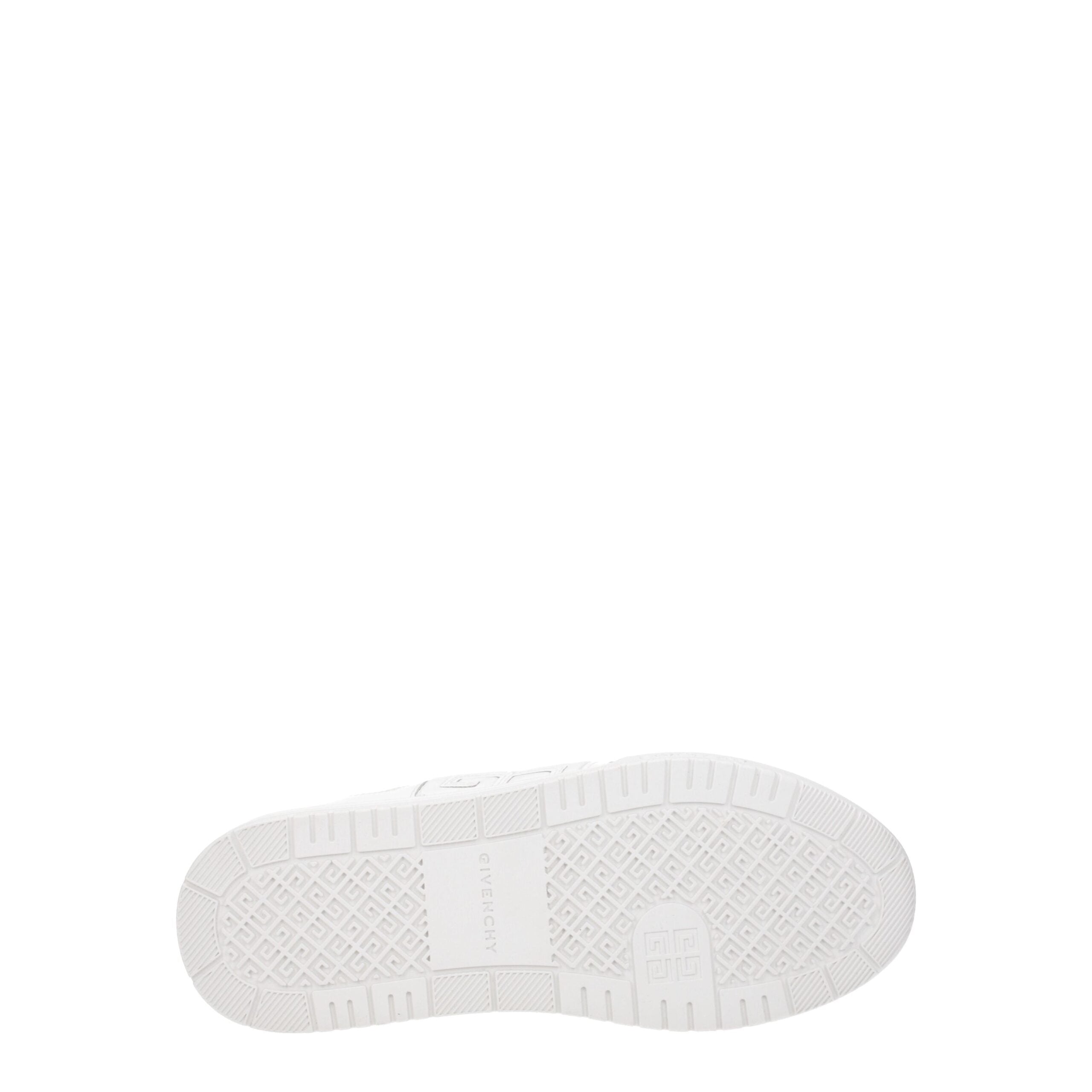 Givenchy White Leather Low Tops Givenchy