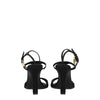 Givenchy Black Satin Stiletto Heels Sandals Givenchy