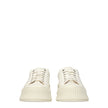 Jil Sander White Fabric Platform Sneakers Jil Sander