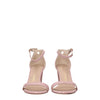 Stuart Weitzman Pink Leather Stiletto Heels Sandals Stuart Weitzman