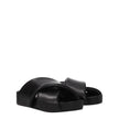 Jil Sander Black Leather Slippers Sandals Jil Sander