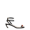 Lanvin Black Leather Stiletto Heels Sandals Lanvin