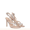 Stuart Weitzman Pink Satin Stiletto Heels Sandals Stuart Weitzman
