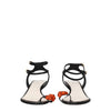 Lanvin Black Leather Stiletto Heels Sandals Lanvin